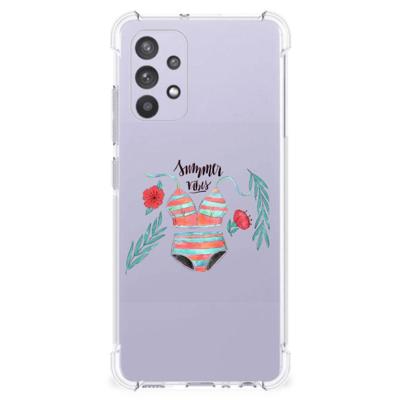 Samsung Galaxy A32 4G | A32 5G Enterprise Editie Stevig | Bumper Hoesje | Boho Summer Samsung Galaxy A32 4G | A32 5G Enterprise Editie Stevig | Bumper Hoesje | Boho Summer