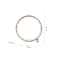 Just Light MINI RITUS 15395-21 LED-tafellamp LED LED vast ingebouwd 10.5 W Zilver - thumbnail