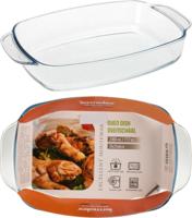 Excellent houseware ovenschaal 2,3l glas braadslede hitte bestendig - thumbnail