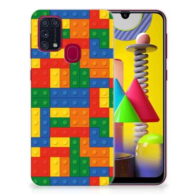 Samsung Galaxy M31 | TPU bumper | Blokken