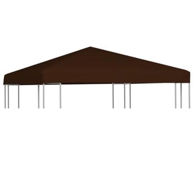 VidaXL Prieeldak 310 g/m² 3x3 m bruin