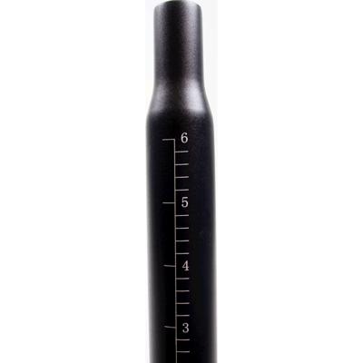 Cortina zadelpen 30.4 x 350 met gleuf zwart