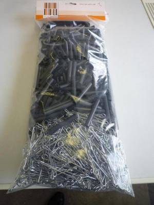 400 stuks hulzen en haken uitbreidingsset 38/39 antraciet 400 stuks hulzen en haken uitbreidingsset 38/39 antraciet