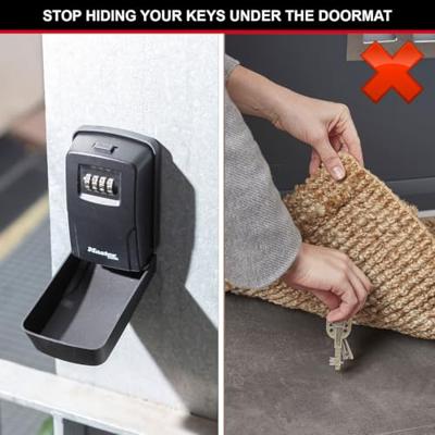 De Raat Master Lock 5430, sleutelkluis, zwart