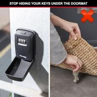 De Raat Master Lock 5430, sleutelkluis, zwart - thumbnail