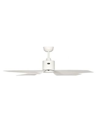 CasaFan ECO VENTOS IP44 132 WE-WE WiFi Flügel weiß Plafondventilator 26 W (Ø x h) 132 cm x 435 mm Wit Met afstandsbediening, Timer, Met wintermodus, Bediening