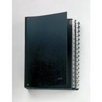 Leitz Lessenaarordner 5831-00-95 5831 Hardkarton Zwart DIN A4 Aantal vakken: 32 1-31 - thumbnail