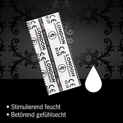 Durex London Q600 Condooms (rechthoekige Folie) 100 stuks