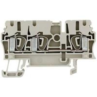 Weidmüller 1608540000-1 Doorgangsserieklem Spanveer Donkerbeige 1 stuk(s) - thumbnail