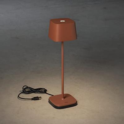 KonstSmide Draadloze tafellampCapri terracotta - 7814-960 - thumbnail