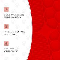 Eat Slow Live Longer Lick Mat Duo S Red - thumbnail