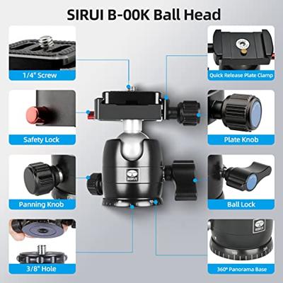 Sirui B-00K balhoofd zwart