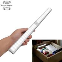 2.8 w 40 LEDs wit licht breedbeeld intelligent menselijk lichaam sensor licht LED gang kast licht USB opladen versie - thumbnail