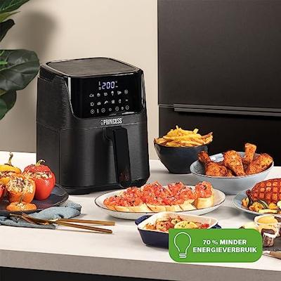 Princess 01.182031.01.001 Airfryer 3.5 l 1350 W Timerfunctie, Instelbare temperatuur, Heteluchtfunctie, Oververhittingsbeveiliging, Anti-aanbaklaag, Met - thumbnail