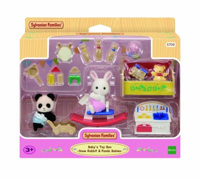 Miniatuurfiguren - SYLVANIAN FAMILIES - 5709 - De speelgoeddoos voor baby's
