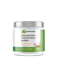 Glucosamine Chondroitine MSM poeder - Hoge dosering - Voor soepele gewrichten - 400 gram PerfectBody - thumbnail