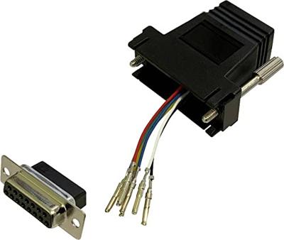 BKL Electronic 10121113 Adapter D-SUB-bus 15-pol. - RJ12-bus 1 st. Single
