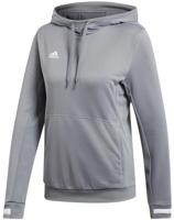 Adidas T19 Hoody Dames Grijs - thumbnail