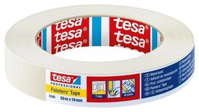 tesa STANDARD 04348-00019-03 Maskeertape tesakrepp Beige (l x b) 50 m x 50 mm 1 stuk(s) tesa STANDARD 04348-00019-03 Maskeertape tesakrepp Beige (l x b) 50 m x 50 mm 1 stuk(s)