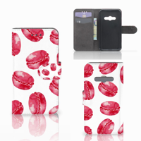 Samsung Galaxy Xcover 3 | Xcover 3 VE | Book Cover | Pink Macarons - thumbnail