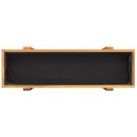 VidaXL Plantenbak verhoogd 90x30x75 cm massief acaciahout - thumbnail