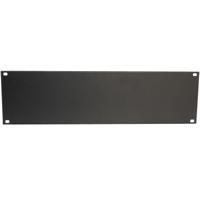 WP Rack WPN-ABP-3-B Blindpaneel Metaal 3U - Zwart - thumbnail