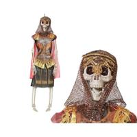 BigBuy Home Halloween-decoratie, gladiator, skelet, 40 cm - thumbnail