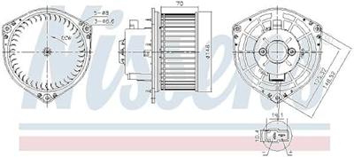 NISSENS Binnenventilator