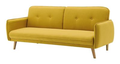 Artistiq 3-zits Slaapbank 'Betti' kleur Geel