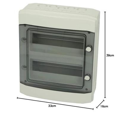 Fibox MCE65 24M 7350005 Behuizing 318 x 383 x 142 x 144 Thermoplast 1 stuk(s)