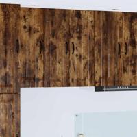 Keukenkast aan de muur met plank Gerookt eiken 30 x 31 x 80 cm - thumbnail