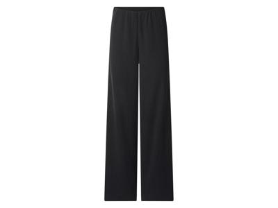 esmara Dames broek - Wide leg (Zwart, L (44/46)) esmara Dames broek - Wide leg (Zwart, L (44/46))