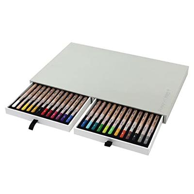 Bruynzeel design pastelpotlood box, 24 kleuren