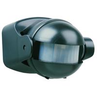 Smartwares 10.017.11 PIR-bewegingsmelder Opbouw (op muur) 180 ° Zwart IP44 - thumbnail