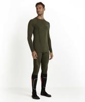 Falke LS Wool-Tech Shirt Heren Olive M - thumbnail