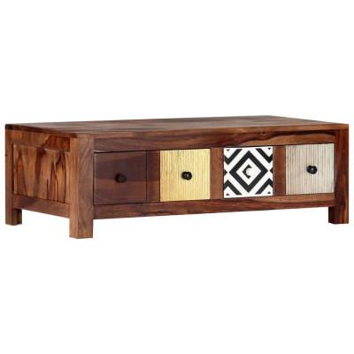 VidaXL Salontafel 90x50x30 cm massief acaciahout