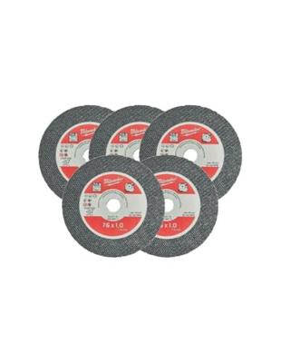 Milwaukee SCS41 / 76 mm Dunne metaaldoorslijpschijven PRO+ VE=5 - 4932464717 Milwaukee SCS41 / 76 mm Dunne metaaldoorslijpschijven PRO+ VE=5 - 4932464717
