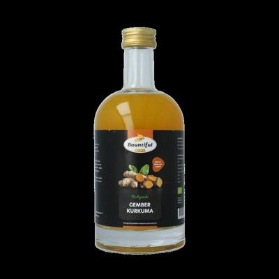 Bountiful select Gember sap kurkuma bio 500 Milliliter Bountiful select Gember sap kurkuma bio 500 Milliliter