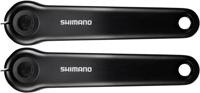SHIMANO crankstel "steps fc-e6100" crank arm set shim.steps 175mm black - thumbnail