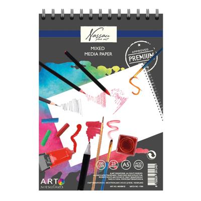 Creative Craft Group Schetsboek mixed media papier a5, 25 vellen