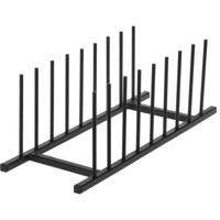Bordenrek Metaal Zwart 35x12,5cm - thumbnail