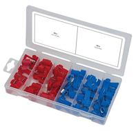 KS Tools 970.0570 Aftakconnector - Rood, Blauw 50 onderdelen - thumbnail