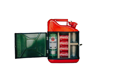 Jerrycan Minibar - 10 liter - Rood