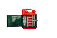 Jerrycan Minibar - 10 liter - Rood - thumbnail