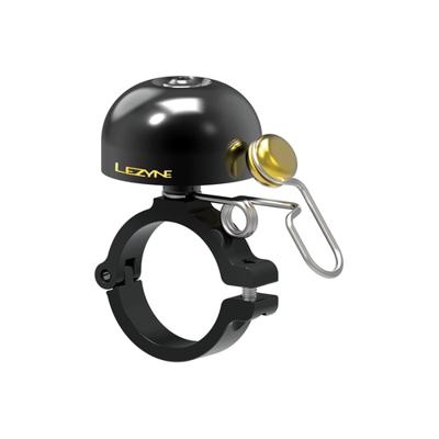 Lezyne Classic Brass - Hard Mount Bel - Zwart