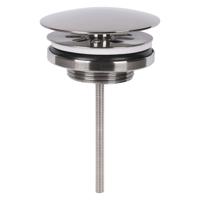 Wastafel Afvoerplug Differnz Always Open Large 10 cm Mat Chroom - thumbnail