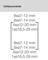 Hensel 6100000 KV 9112 Kleine verdeelkast Opbouw (op muur) Aantal groepen: 12 Aantal rijen: 1 Inhoud: 1 stuk(s) - thumbnail