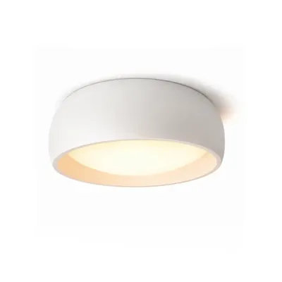 Artdelight Plafondlamp Montana Ø 15 cm wit