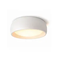 Artdelight Plafondlamp Montana Ø 15 cm wit - thumbnail