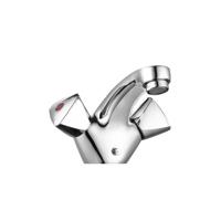 Go by Van Marcke Easy II tweegreepsmengkraan wastafel voor ketting inclusief flexibele slangen en bevestigingsset 185700 - thumbnail